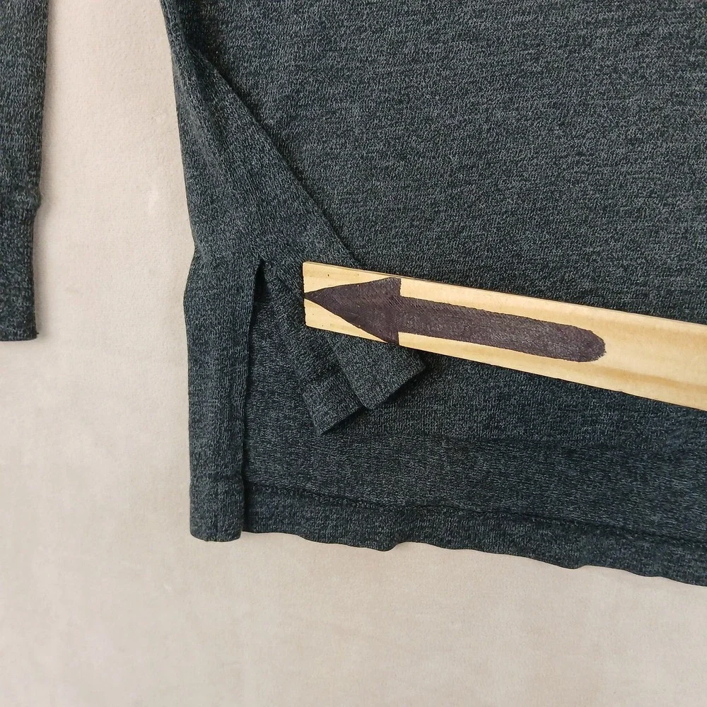 VTG Polo Ralph Lauren Large‎ Mens Polo Sweater Gray FLAWS 23x28